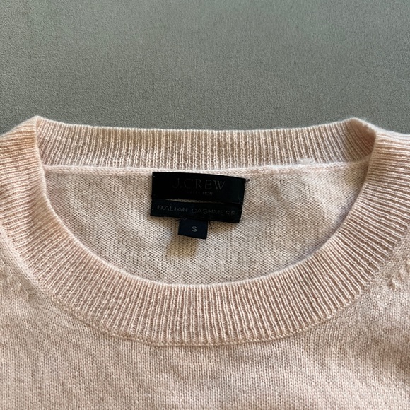 J. Crew Light Pink Cashmere Sweater - Picture 3 of 3